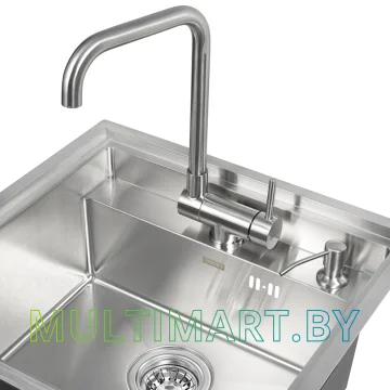 Кухонная мойка ARFEKA ECO AR 520x490 SATIN NANO